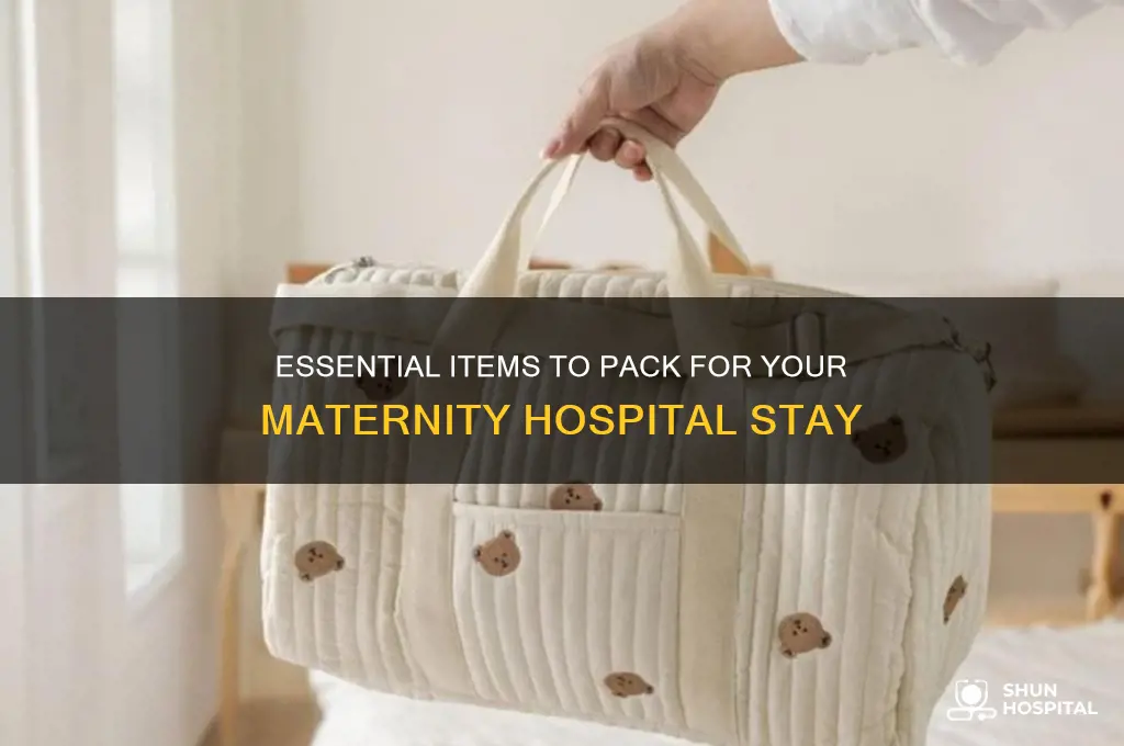 what to bring to the maternity hospital