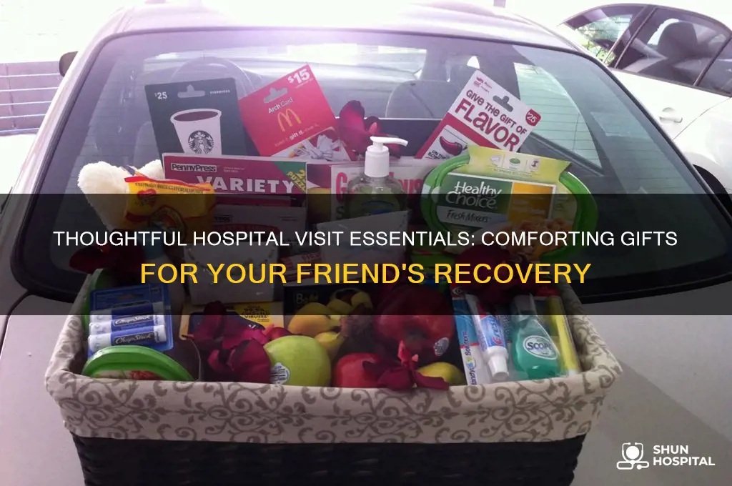 what to bring when visiting a friend in the hospital