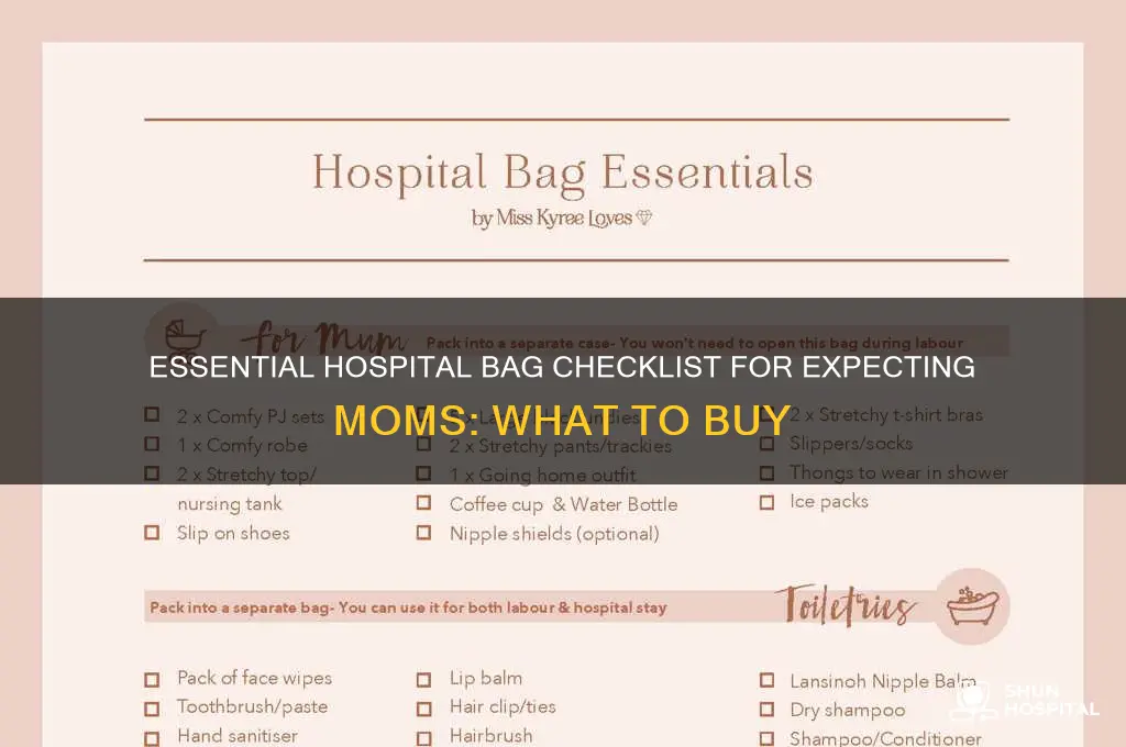 what to buy for pregnant woman hospital