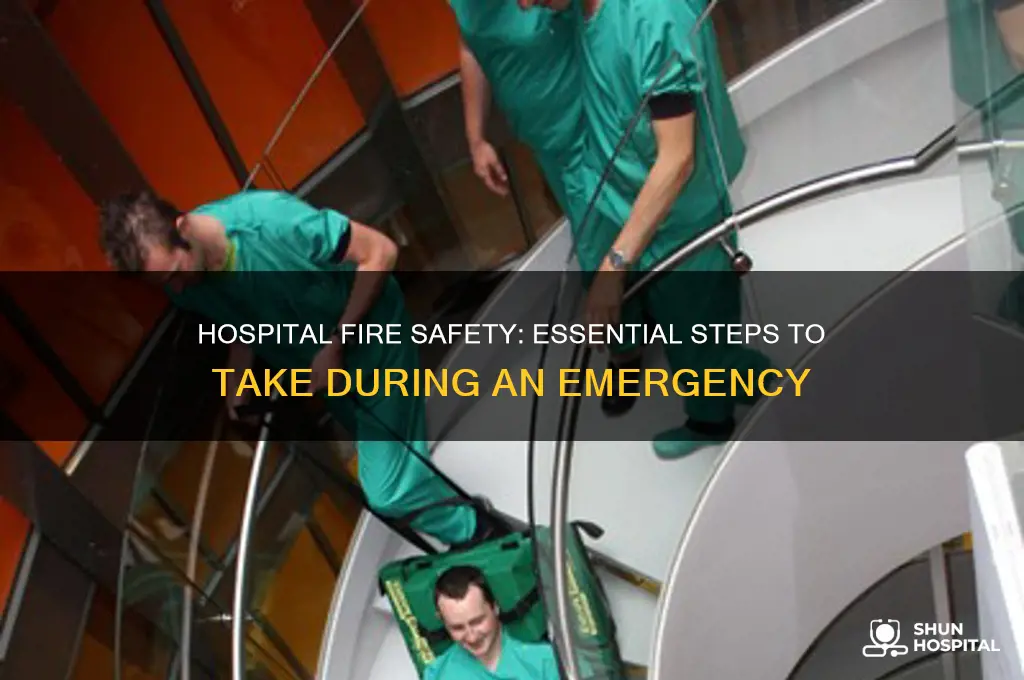 what to do during fire in hospital