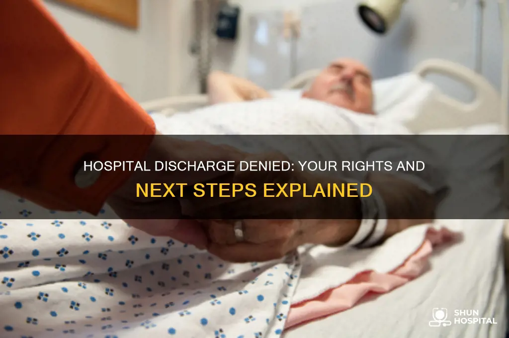 what to do if hospital won