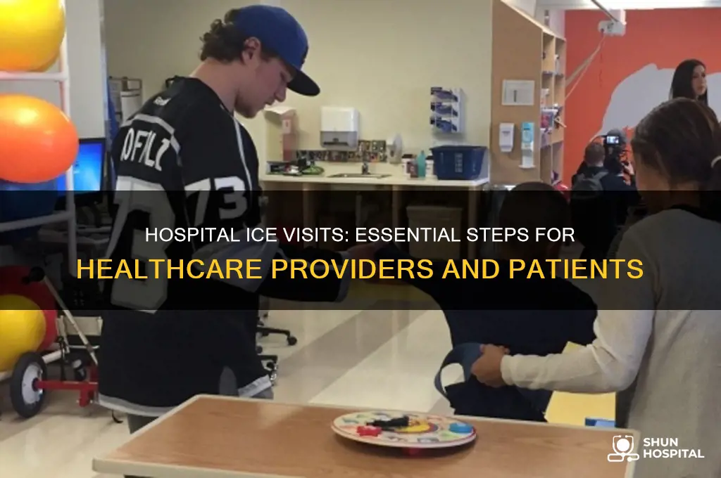 what to do if ice comes to the hospital