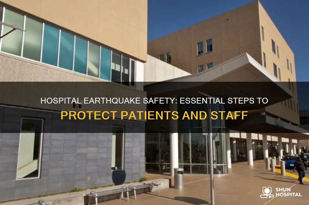 what to do in an earthquake in a hospital