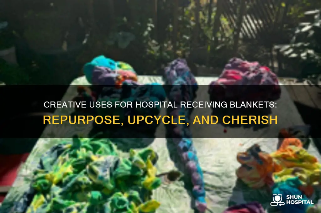 what to do with hospital receiving blankets