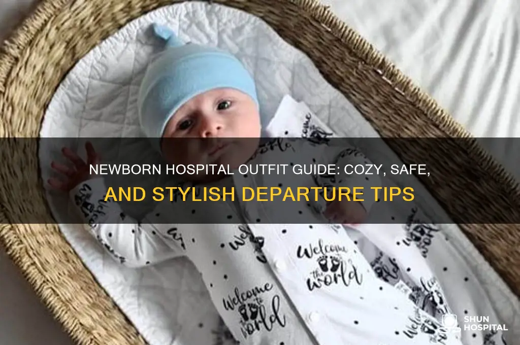 what to dress your newborn in when leaving the hospital
