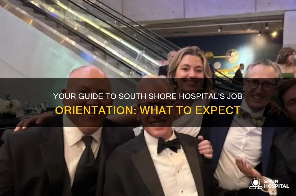 what to expect at job orientation south shore hospital