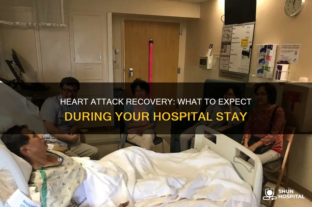 what to expect in heart attack recovery at hospital