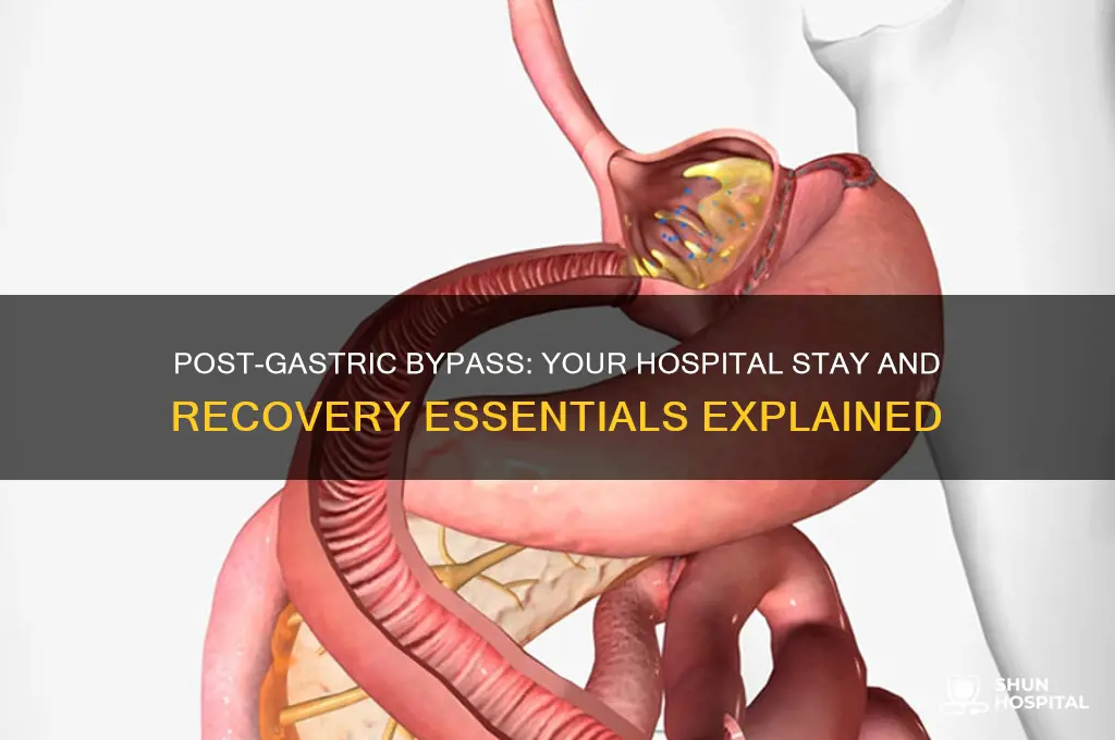 what to expect in the hospital after gastric bypass surgery
