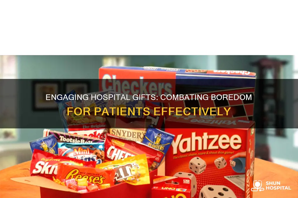 what to give bored people in hospital