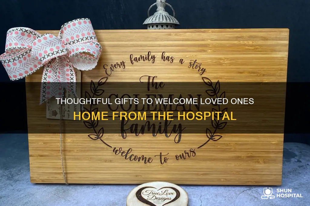 what to give someone coming home from the hospital