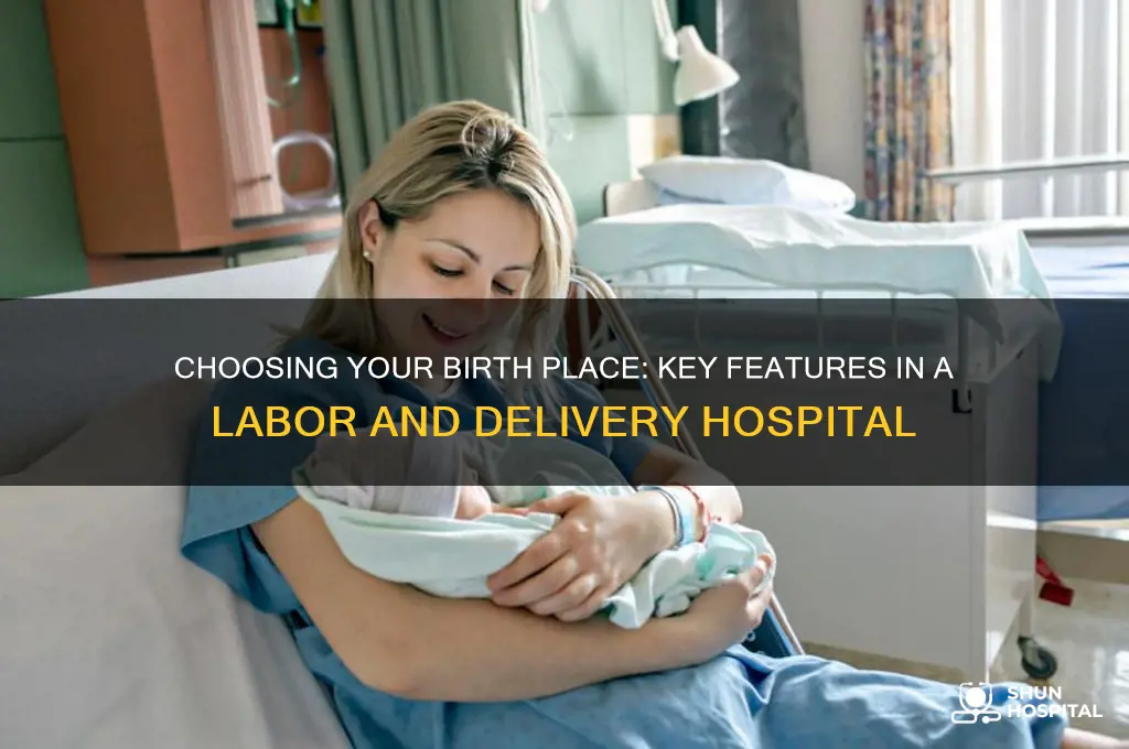 what to look for in a labor and delivery hospital