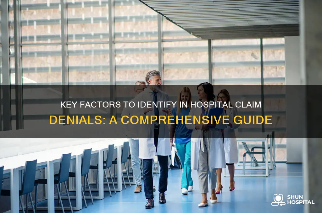 what to look for in claim denial for the hospital