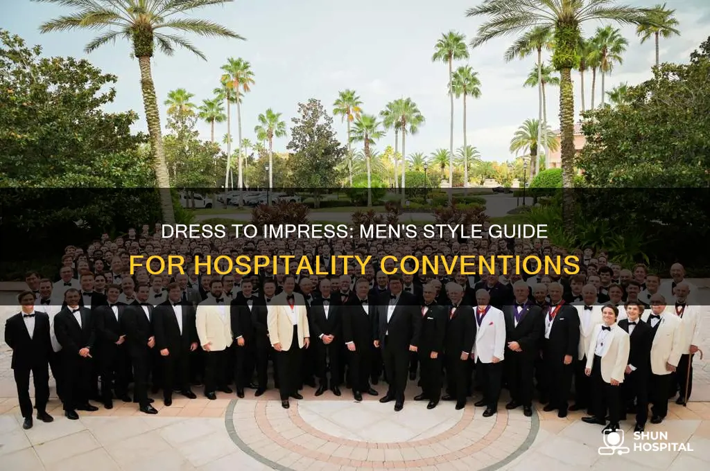 what to men wear at hospitality convention