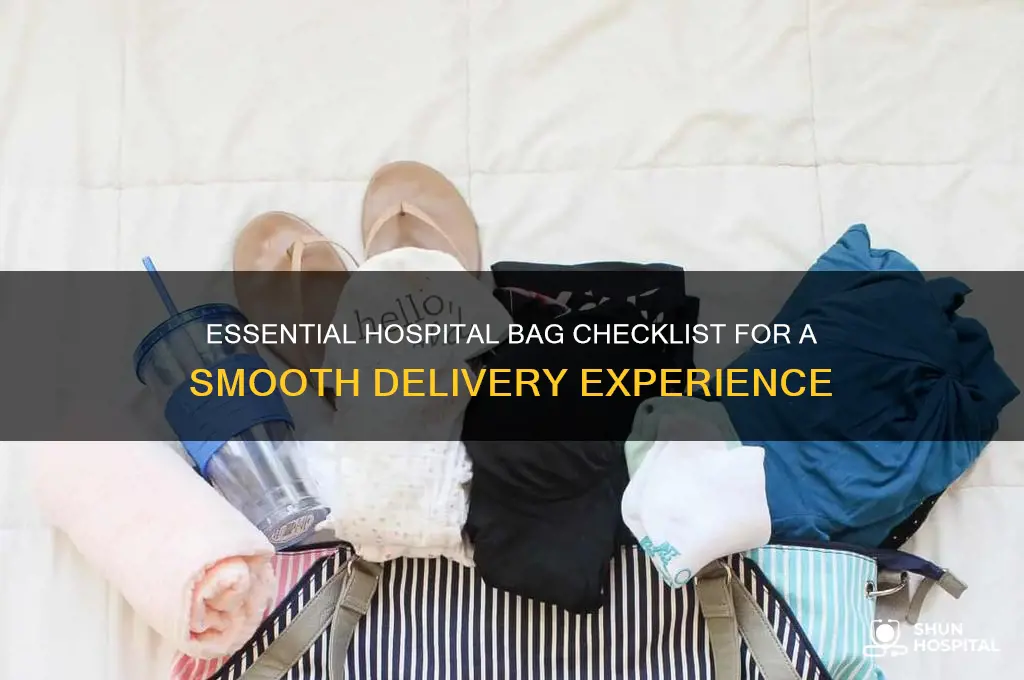 what to pack a hospital for delivery