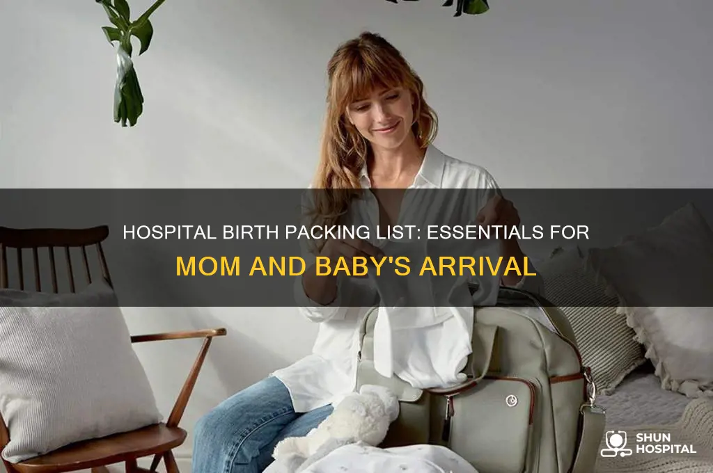what to pack for a hospital birth