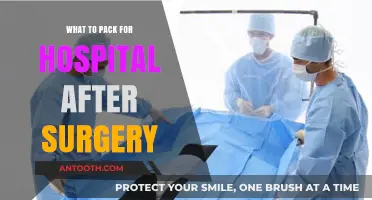 Essential Post-Surgery Hospital Packing List: Comfort and Recovery Must-Haves
