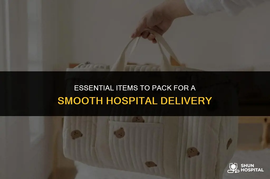 what to pack for hospital delivery