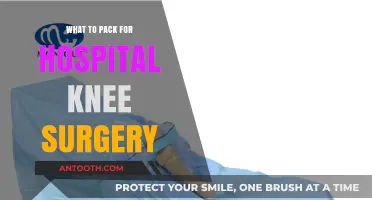 Essential Packing Guide for Your Hospital Knee Surgery Recovery
