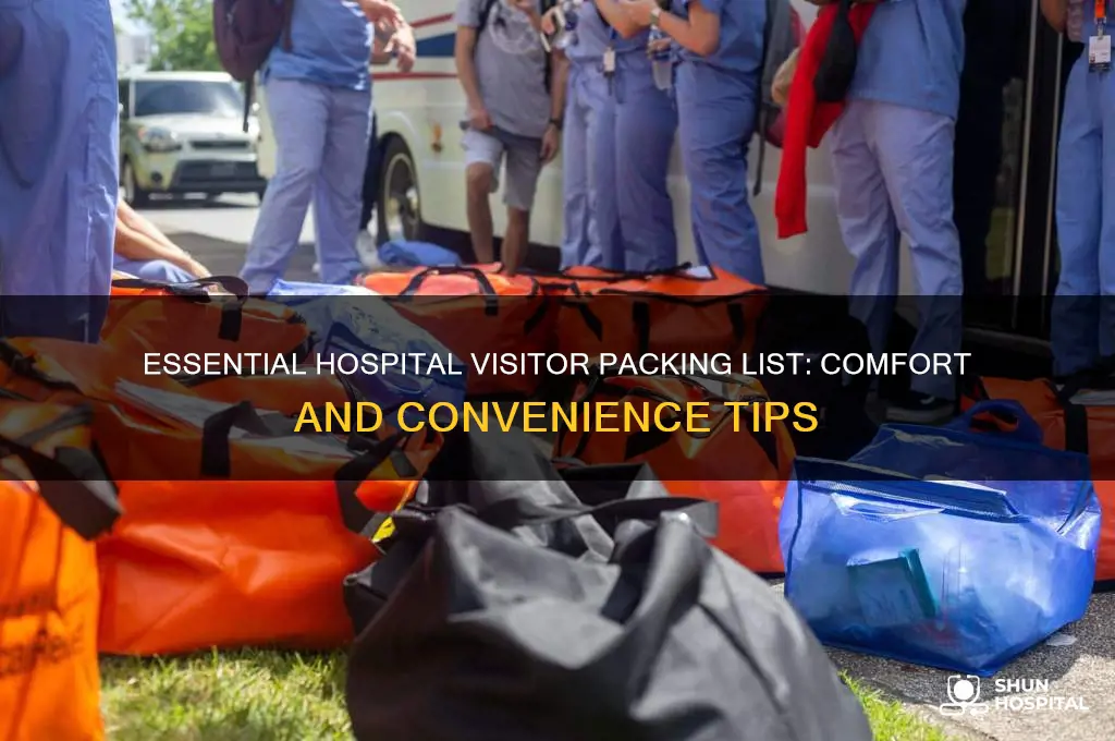 what to pack for hospital stay visitor