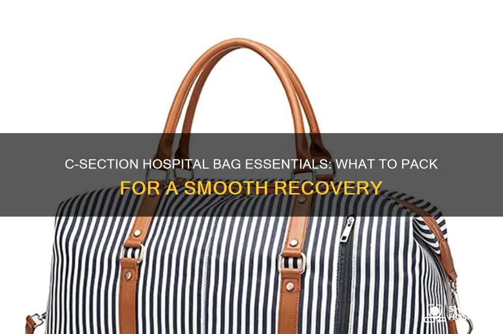 what to pack for hospital when having ac section