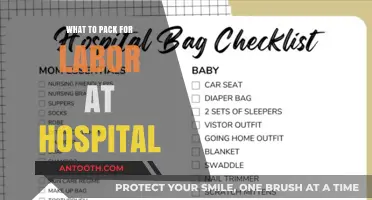 Essentials for Your Hospital Bag During Labor