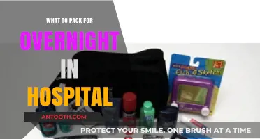 Overnight Hospital Stay: Essential Packing Tips for Comfort and Convenience