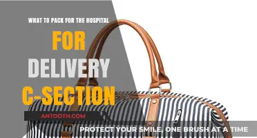 C-Section Hospital Bag Essentials: What to Pack for Delivery