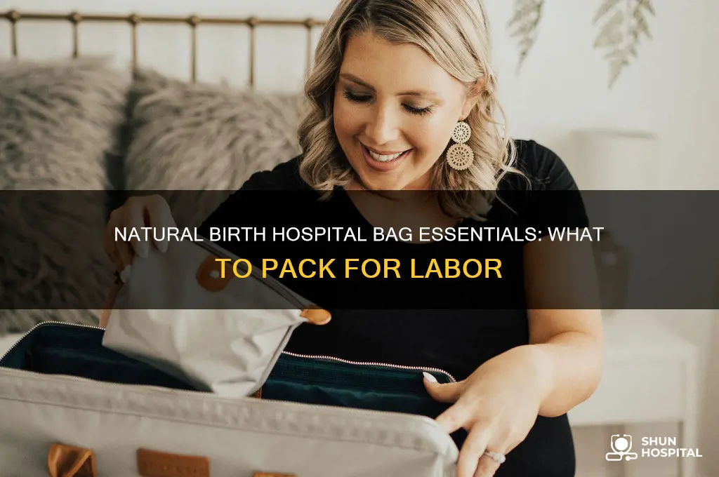 what to pack for the hospital for natural childbirth