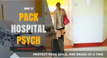 Packing Essentials for a Hospital Psychiatric Stay: A Comprehensive Guide