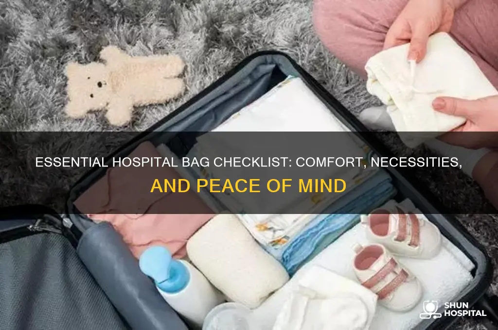 what to put in my hospital baf
