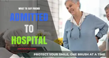 Supportive Words: What to Say When a Friend is Hospitalized