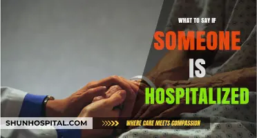 Thoughtful Words: What to Say When Someone is Hospitalized