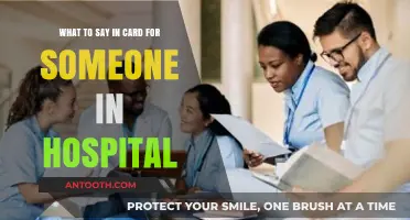 Heartfelt Hospital Card Messages: Words of Comfort and Encouragement