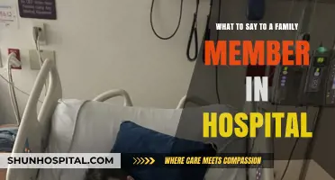 Comforting Words: What to Say to a Family Member in Hospital
