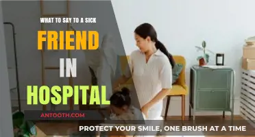 Caring Words: What to Say to a Sick Friend in Hospital