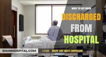 Post-Hospital Discharge: Essential Phrases for a Smooth Transition Home