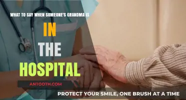 Comforting Words: What to Say When Grandma’s in the Hospital