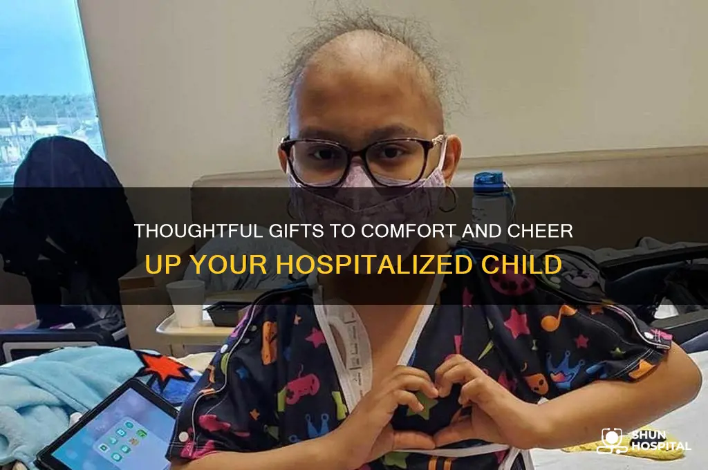 what to send a sick child in the hospital