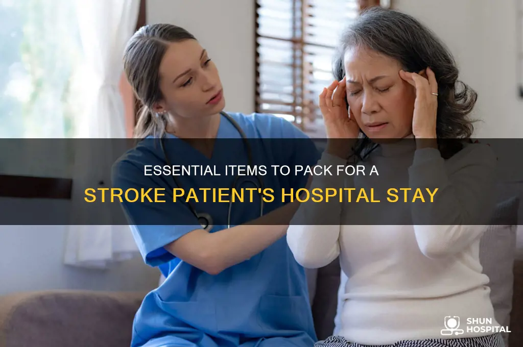 what to send a stroke victim to the hospital