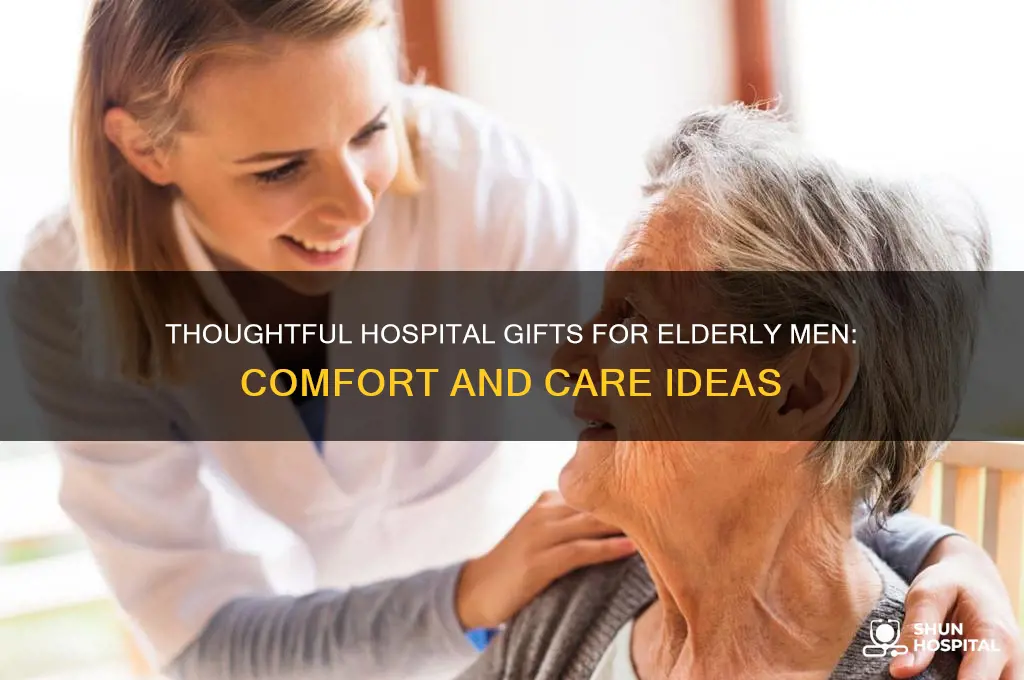 what to send elderly man in hospital