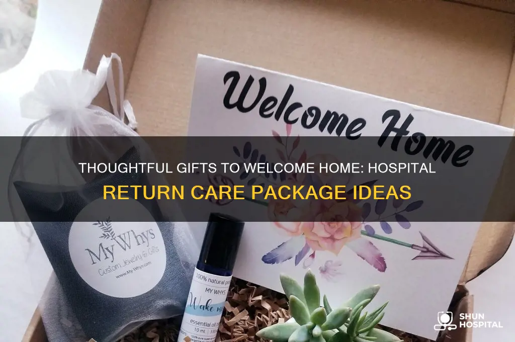 what to send for someone returning from the hospital