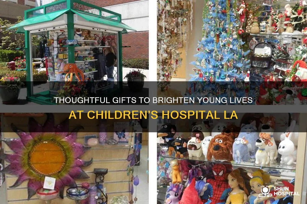 what to send to childrens hospital la