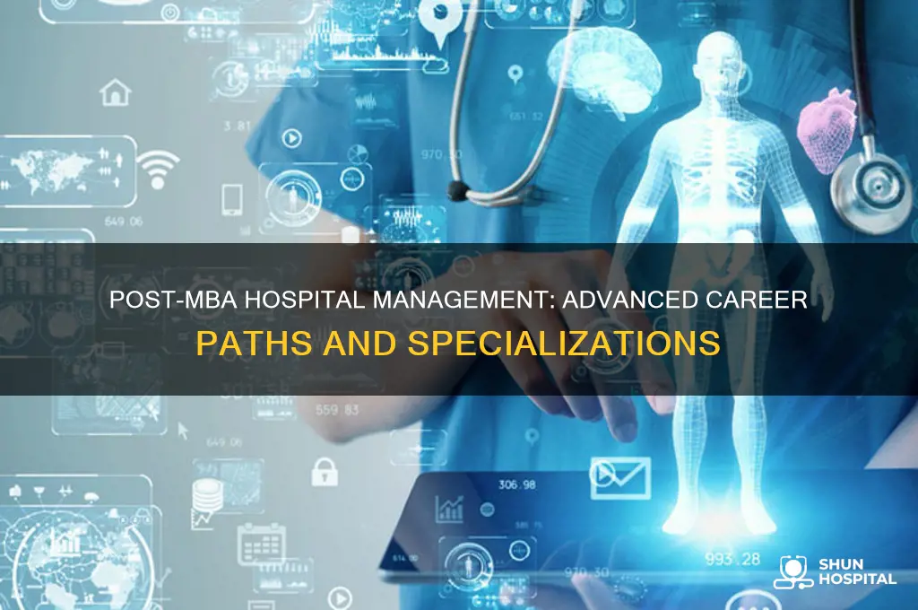 what to study after mba hospital management