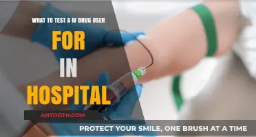 Essential Hospital Tests for IV Drug Users: A Comprehensive Guide