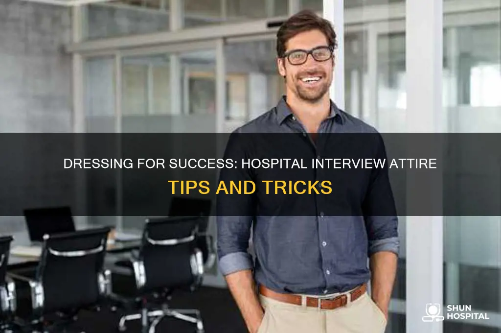 what to wear at a hospital interview