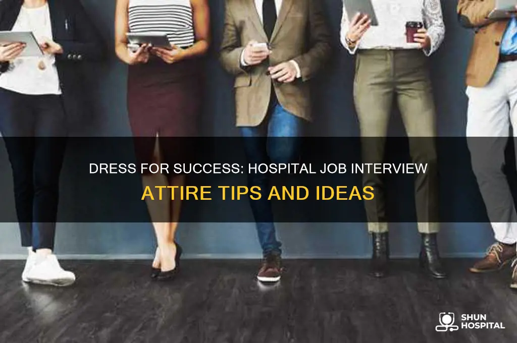 what to wear at a job interview for hospital