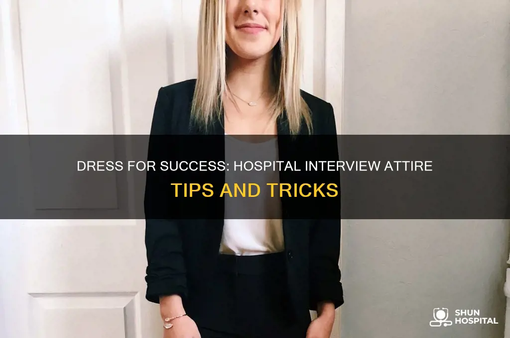 what to wear for an interview at a hospital