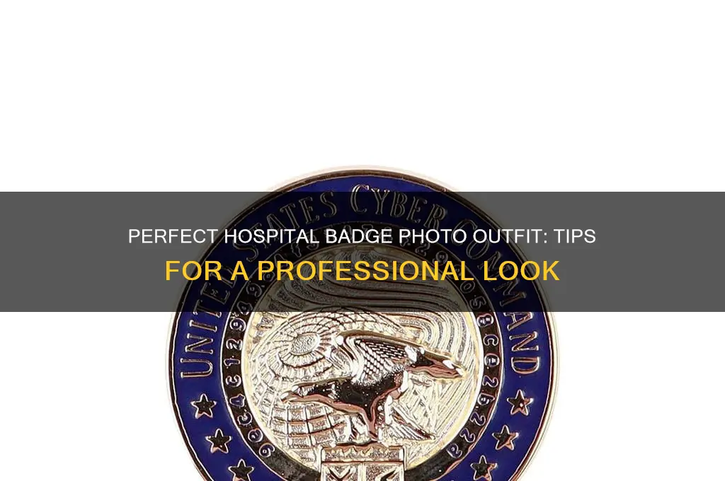 what to wear for hospital badge picture