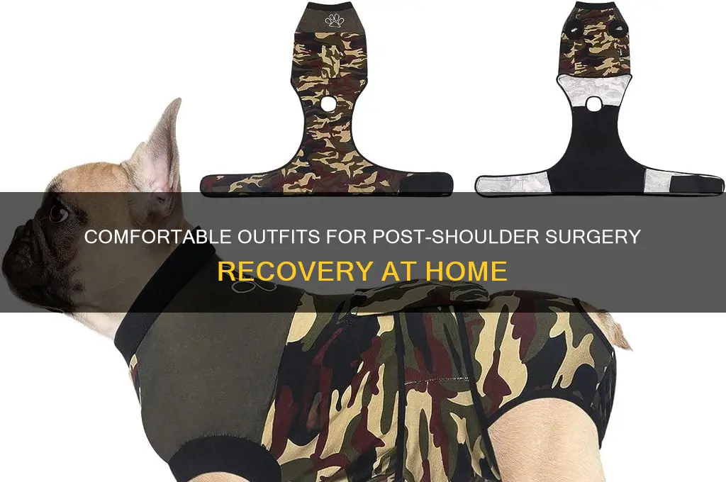 what to wear home from hospital after shoulder surgery