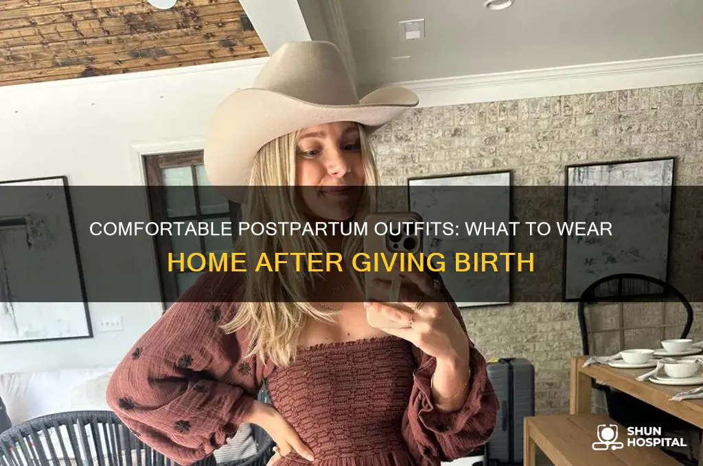 what to wear home from hospital postpartum